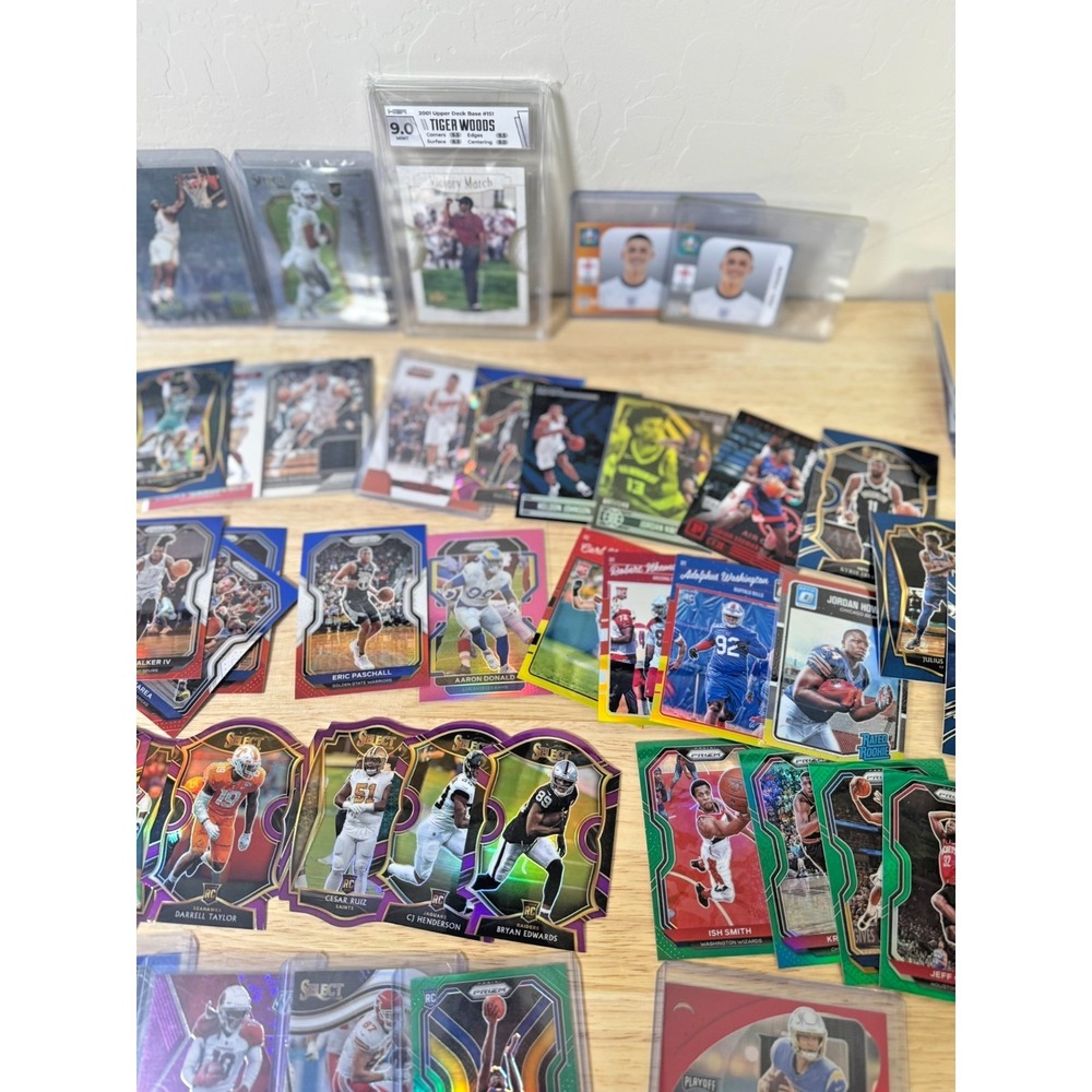 Sports Card Lot (200+ Cards) - Low End Cards Rookies Silvers SP Numbered READ - Picture 8 of 17